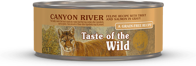Taste Of The Wild Canyon River Recipe With Trout And Salmon In Gravy